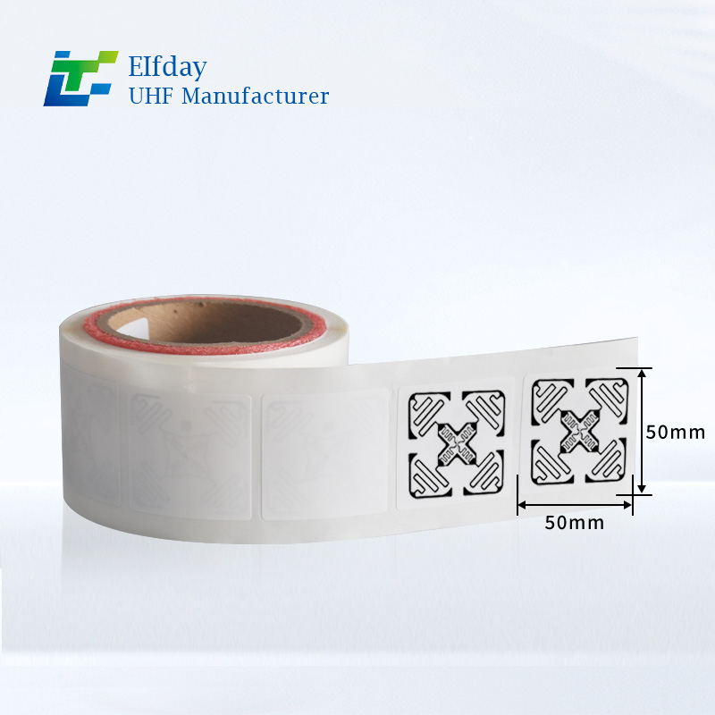 Smart UHF RFID 840-960MHz 50*50mm KM4Q Tag for Efficient Object Tracking